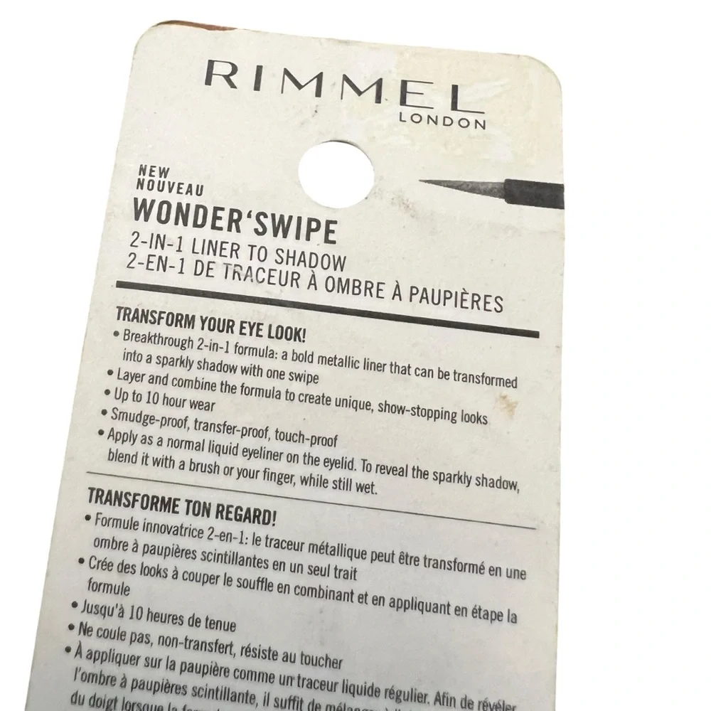 Rimmel Wonder’ Swipe 2-in-1 Liner to Shadow Eyeliner - 002 Instafamous‎ NEW